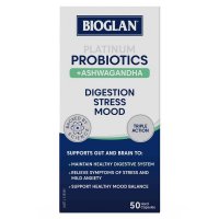 Bioglan 铂金益生菌+南非醉茄 50粒