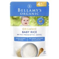 贝拉米 Bellamy's 有机益生元婴儿米粉 125g