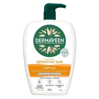 德玛维 敏感肌防晒保湿面部身体两用霜 SPF50+ 500g
