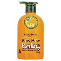 Healthy Care 天然木瓜婴儿洗发沐浴露 500ml