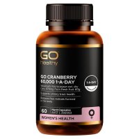GO Healthy 蔓越莓 60000 素食胶囊 60粒