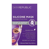Skin Republic 可重复使用硅胶面罩