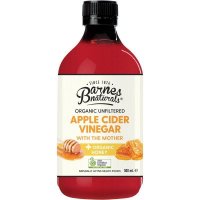 Barnes Naturals 有机苹果醋蜂蜜(含醋母)500ml