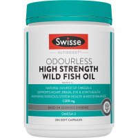 斯维诗 Swisse Ultiboost 无腥味高浓度深海鱼油 1500mg 200粒