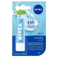 妮维雅 NIVEA 水润护理防晒润唇膏 SPF15 4.8g