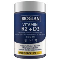 百立乐 Bioglan 维生素K2+D3 软胶囊 150粒