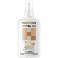 Hamilton 汉密尔顿 SPF50+ 每日面部防晒霜 200ml