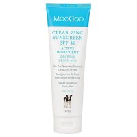 MooGoo 透明氧化锌物理防晒霜 SPF40 120g