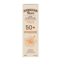 Hawaiian Tropic 夏威夷热带 丝滑保湿面部防晒乳 无香型 SPF50+ 100ml