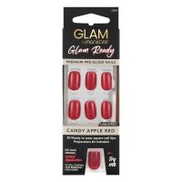 Glam by Manicare 即贴免胶假指甲 糖果苹果红 30片