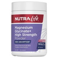 Nutra-Life 甘氨酸镁高浓度浆果味粉 360g 独家装