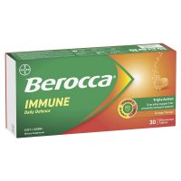 Berocca 免疫每日防护泡腾片 (香橙味) 30片
