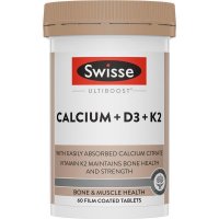 Swisse 斯维诗 钙+维生素D3+K2 60片