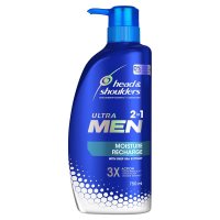 Head & Shoulders 海飞丝 男士 焕活保湿二合一去屑洗发护发 750ml