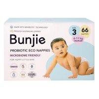 Bunjie 婴儿纸尿裤 3号 爬行期 66片 超值装