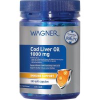 Wagner 鳕鱼肝油 1000mg 200粒