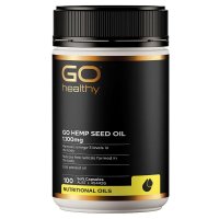 GO Healthy 大麻籽油 1100mg 100粒