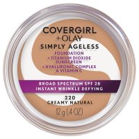 Covergirl 抗龄遮纹粉底液 220自然色