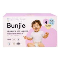 Bunjie 纸尿裤 4号 学步 58片 超值装