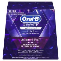 欧乐B Oral-B 3D White Luxe 高级密封美白牙贴 14次