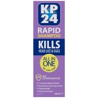 KP24 快速15分钟去头虱洗发水 100ml 含梳子