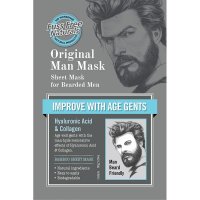 Fuss Free Naturals 男士玻尿酸面膜（胡须适用）