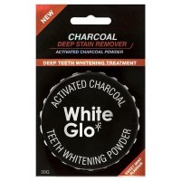 White Glo 活性炭牙齿抛光洁牙粉 30g