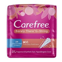 Carefree 娇爽 丁字裤型无香卫生护垫 24片