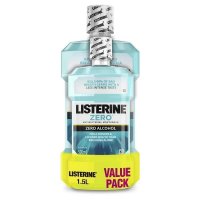 Listerine 李施德林 零酒精抗菌漱口水 温和口味 1.5L