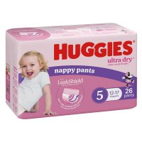 Huggies 好奇 超干爽拉拉裤 女宝 5号 (12-17kg) 26片