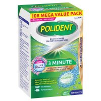 Polident 保丽净 假牙清洁片 3分钟 108片