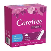 Carefree 娇爽 原味无香卫生护垫 48片