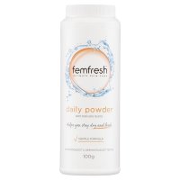 Femfresh 无滑石粉女性护理爽身粉 100g