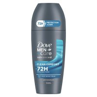 Dove 多芬 男士72小时走珠止汗露 清爽舒适 50ml