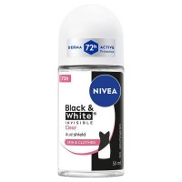 NIVEA 妮维雅 黑白隐形走珠止汗露 72小时 50ml