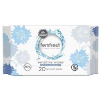 Femfresh 女性护理湿巾 敏感肌型 20片