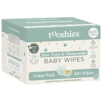 Tooshies 婴儿湿巾 芦荟洋甘菊 6 x 70抽