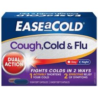 Ease a Cold 日夜感冒咳嗽流感胶囊 24粒