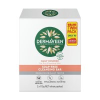 DermaVeen 每日滋养无皂基洁肤皂 2 x 115g