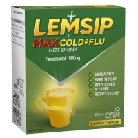 Lemsip Max 强效感冒流感热饮 柠檬味 10包