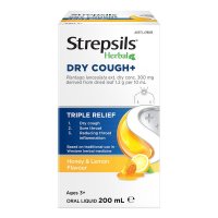 Strepsils 使立消 草本干咳糖浆 200ml