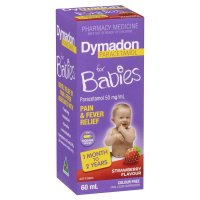 Dymadon 婴幼儿退烧止痛口服液 1个月-2岁 草莓味 60ml