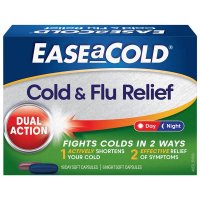 Ease a Cold 日夜感冒流感胶囊 24粒