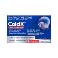 ColdX 日夜感冒流感片 48片