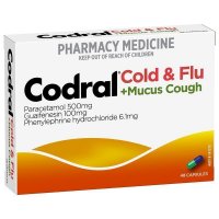 Codral 感冒流感+化痰止咳胶囊 48粒