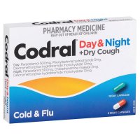 Codral 感冒流感+止咳 日夜胶囊 24粒