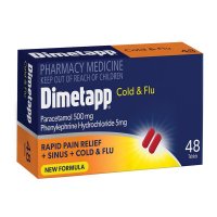 Dimetapp Cold & Flu 48 Tablets