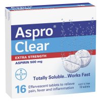 Aspro Clear 加强型止痛可溶片 16片