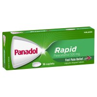 Panadol 必理通 Rapid 对乙酰氨基酚速效止痛囊片 16片