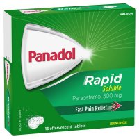 Panadol 必理通 Rapid 可溶止痛片 16片